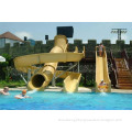 Outdoor Kids Fiberglass Playset Slide